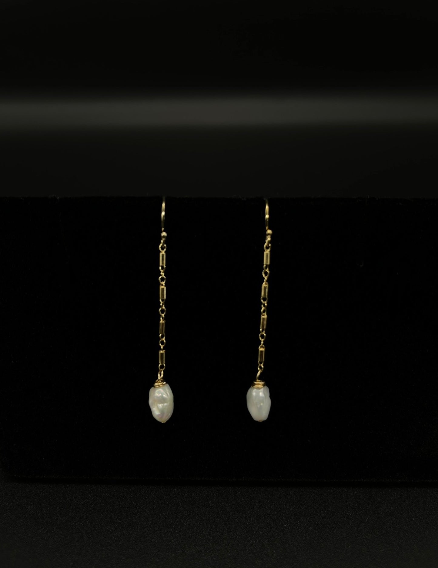 Drop Down Bar Earrings