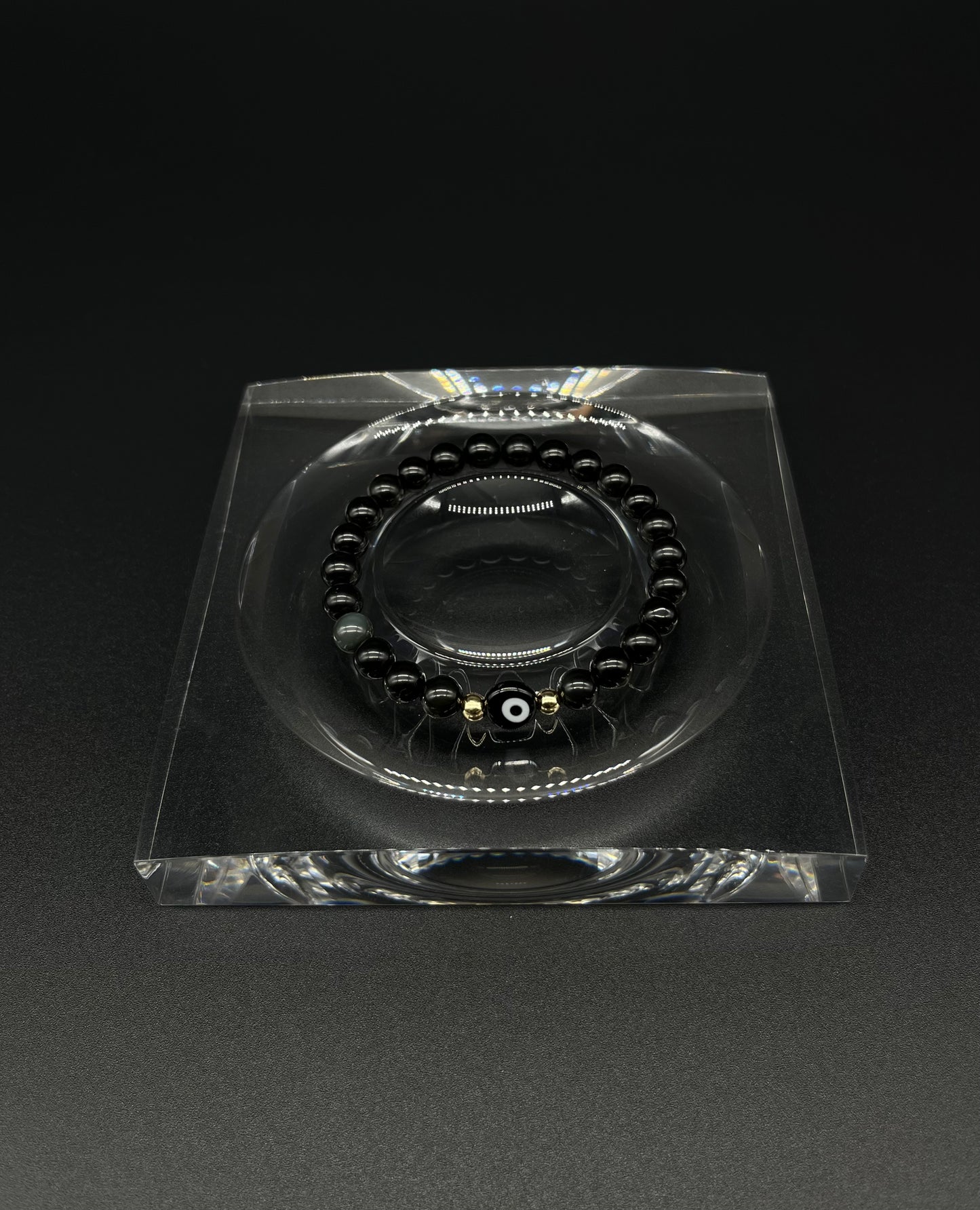 Black Evil Eye Bracelet