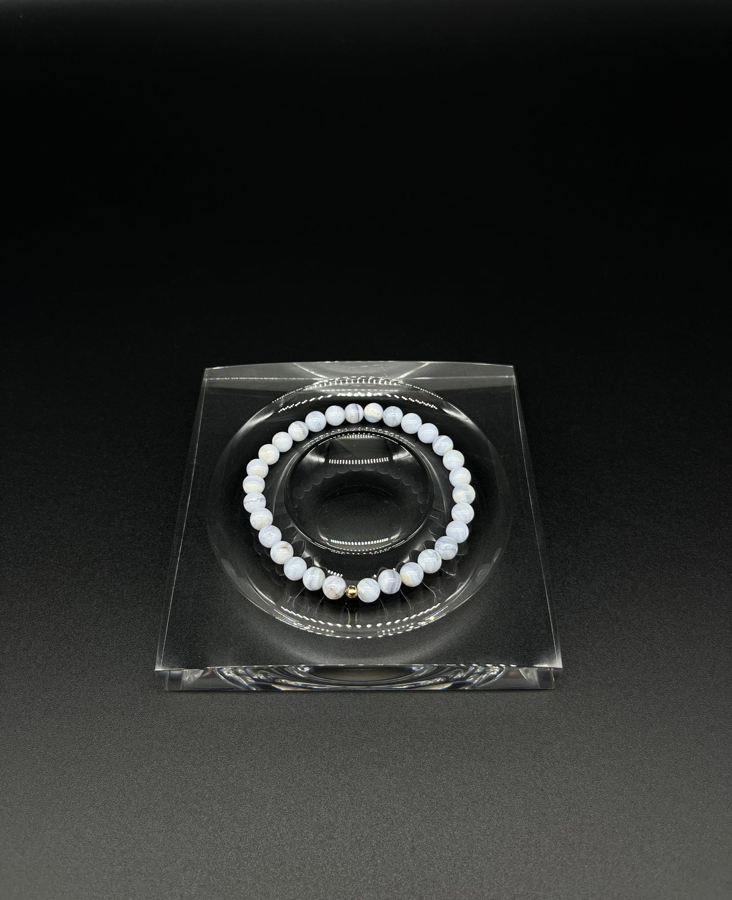 Blue Lace Agate Bracelet