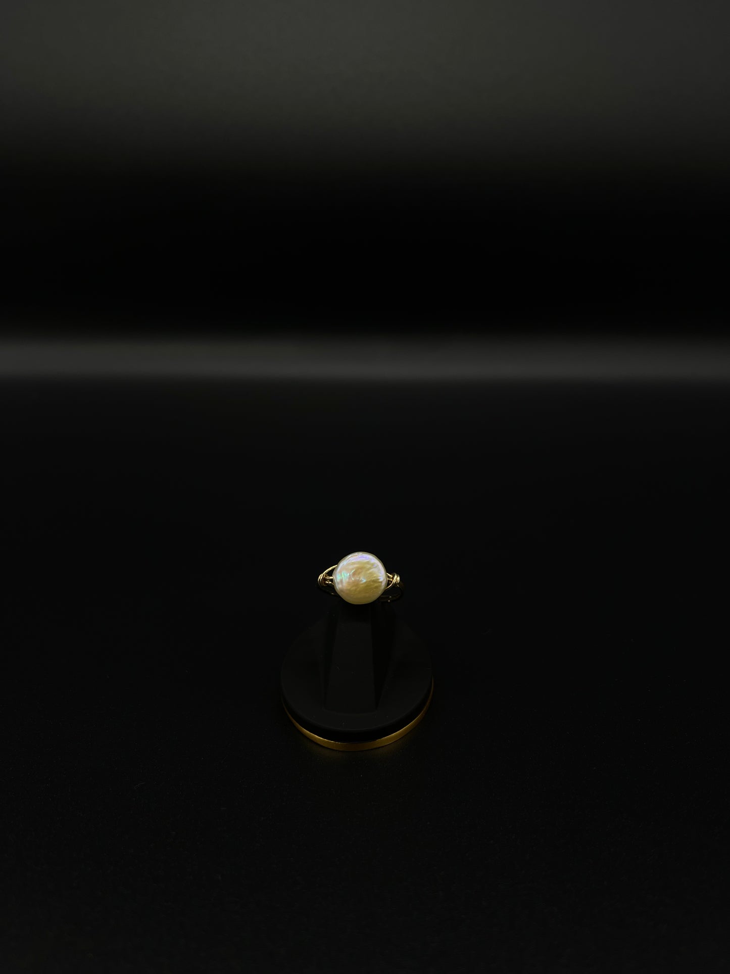 Pearl Wire Ring