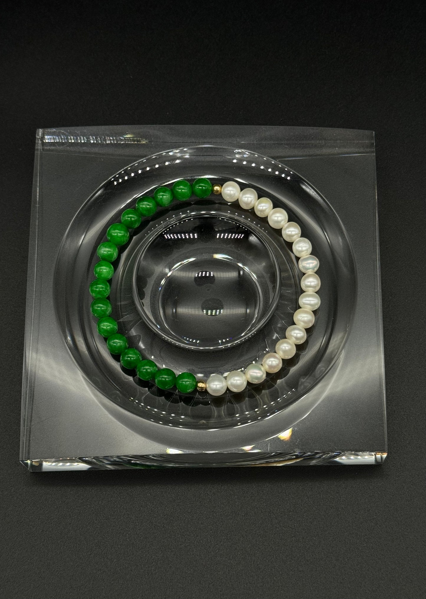 Pearl & Jade Bracelet