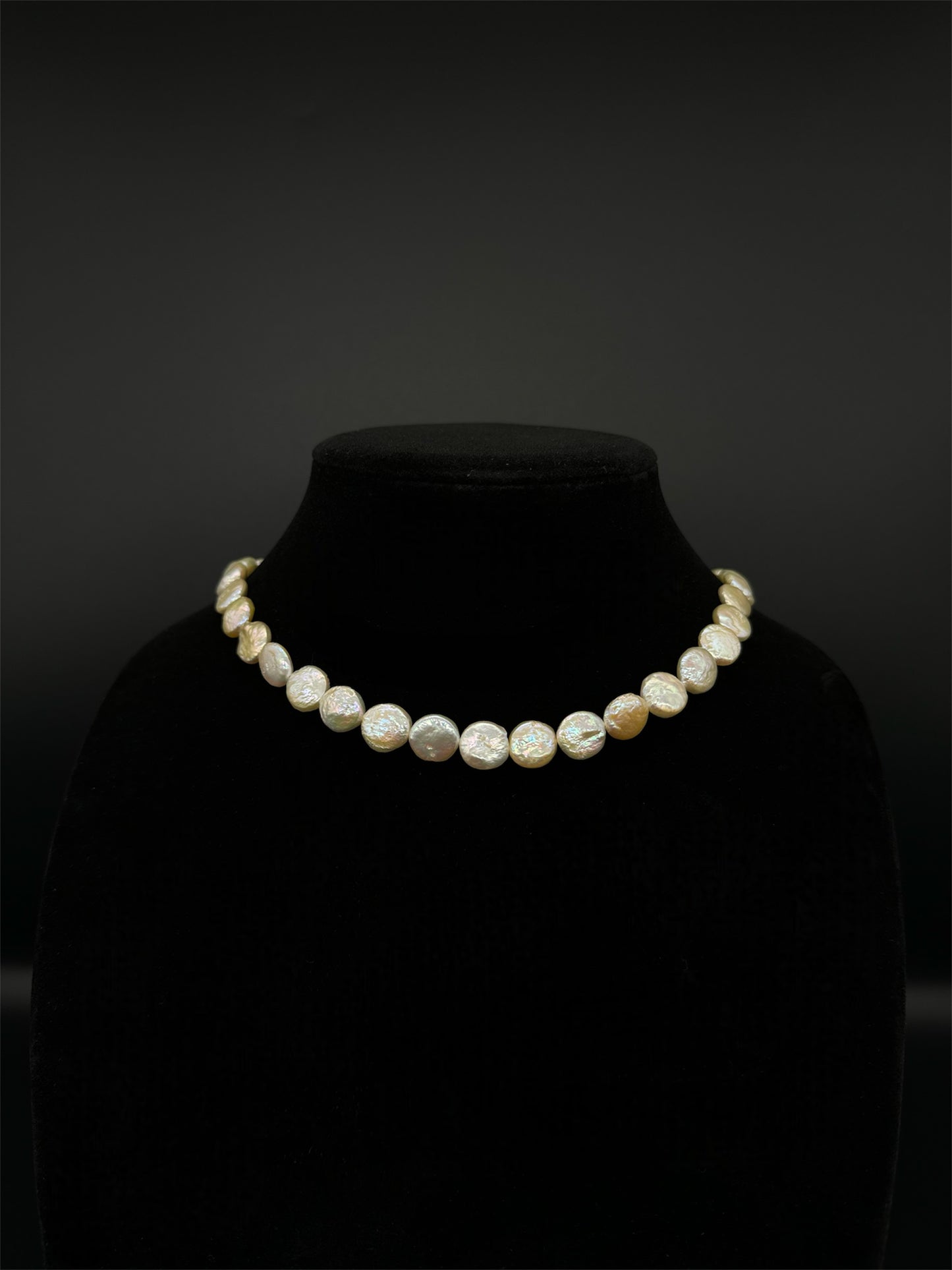 Coin Pearl Necklace