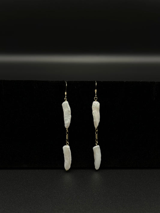 Biwa Earrings