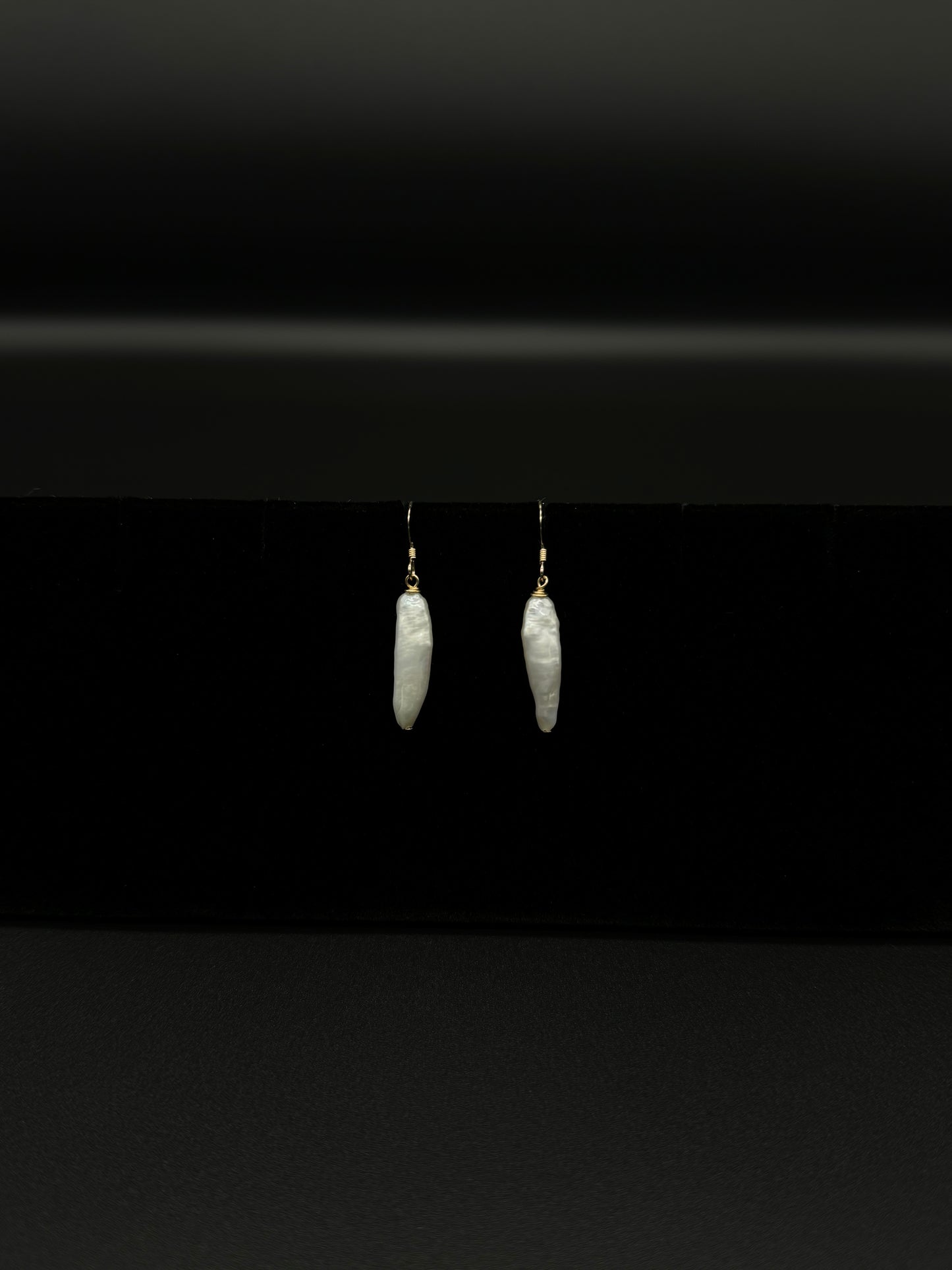 Single Biwa Earrings