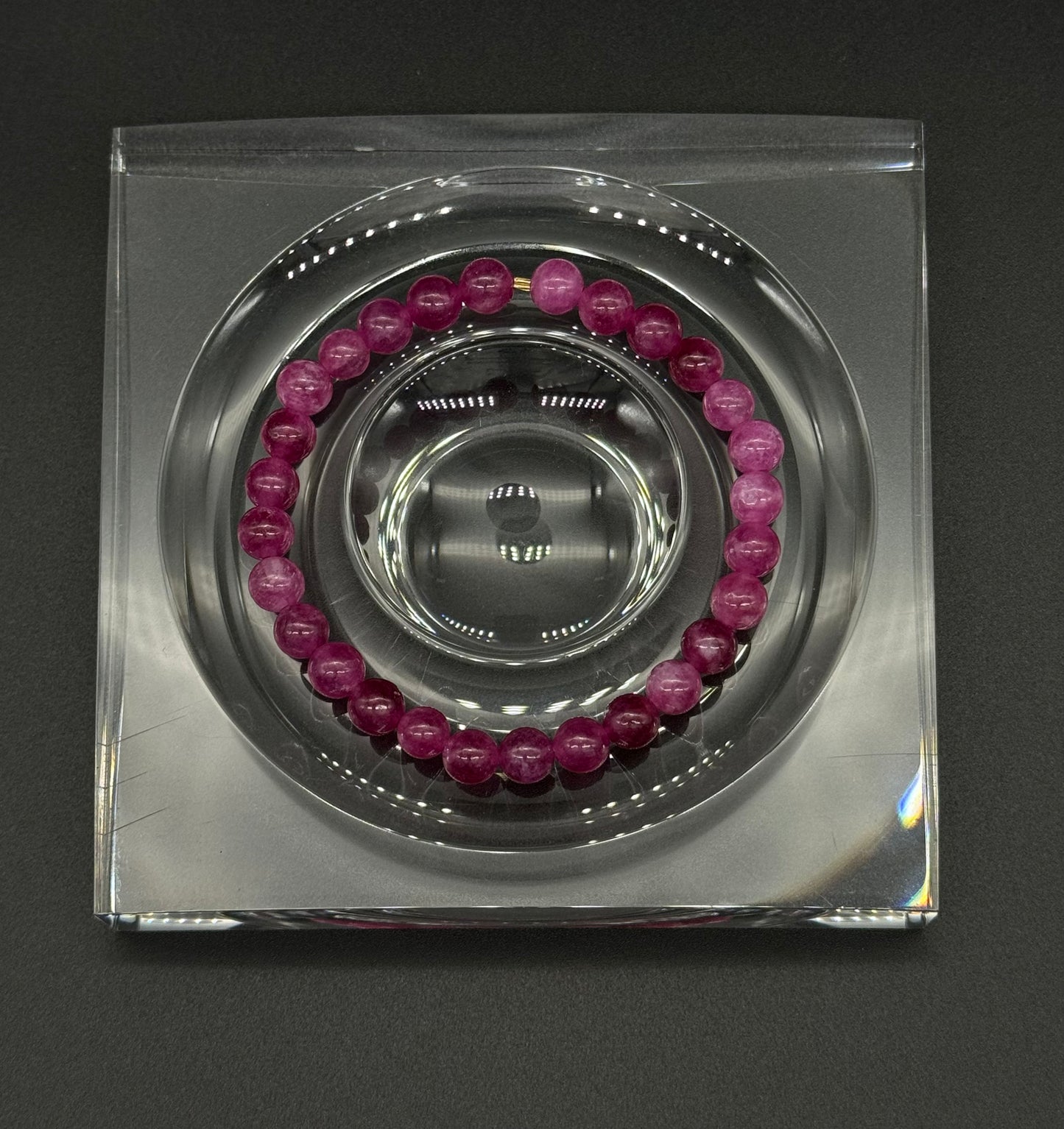 Pink Tourmaline Bracelet