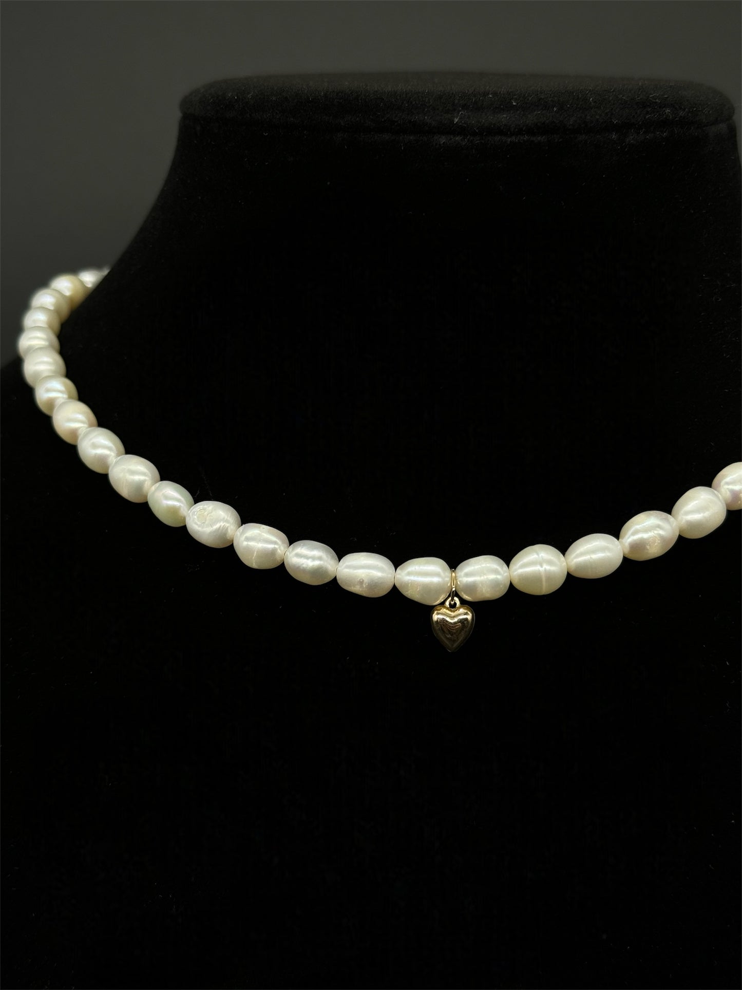 Pearl Heart Necklace